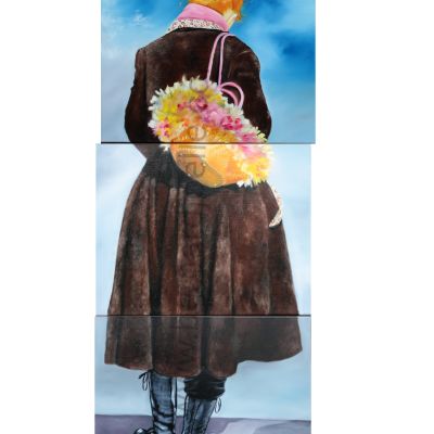 L' inconnue 140cm/50cm